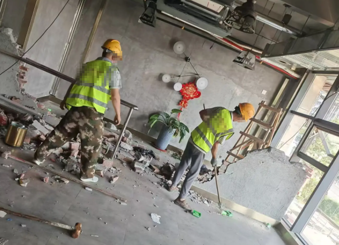 上海办公室拆除电话